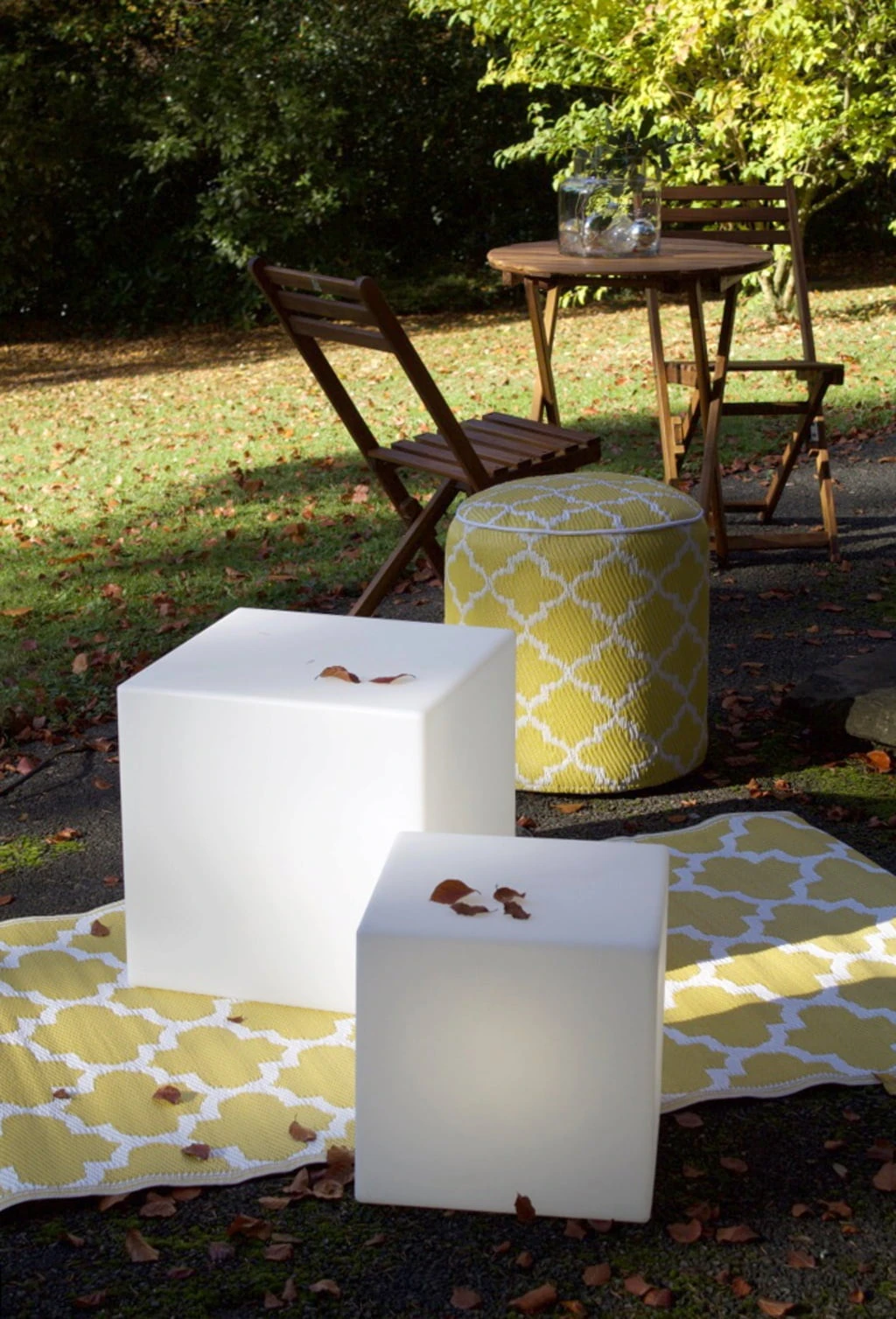 Leuchtwürfel Shining Cube (LED), Höhe 43 Cm – Bild 5