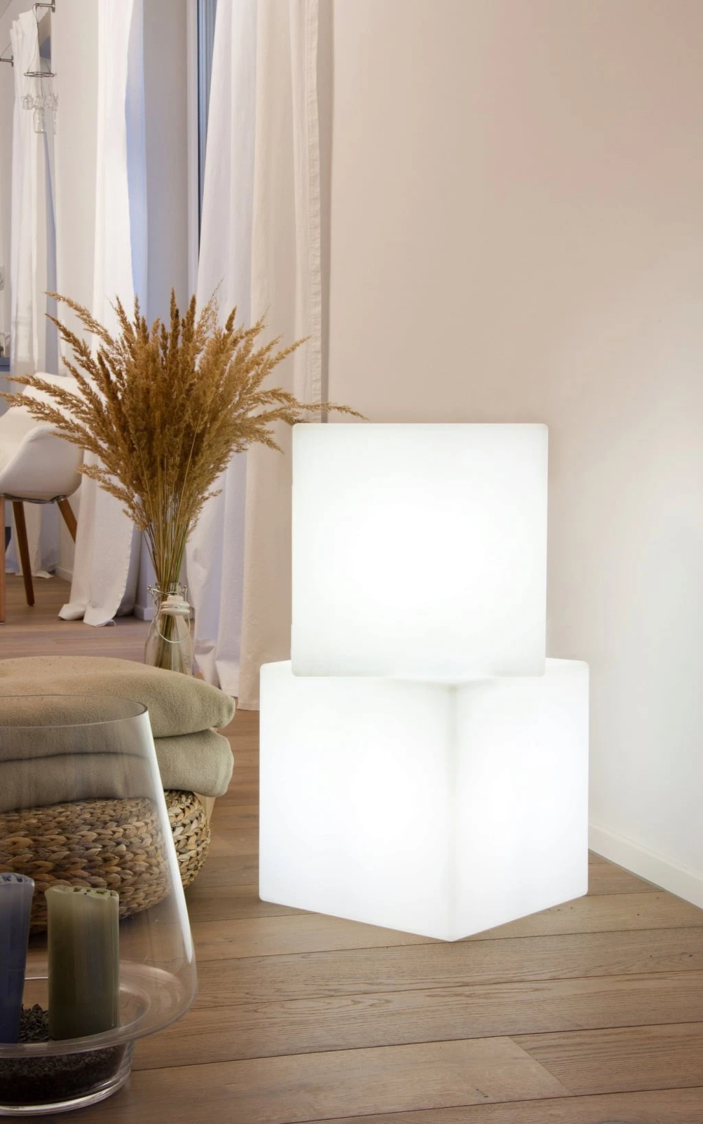 Leuchtwürfel Shining Cube (LED), Höhe 43 Cm – Bild 3