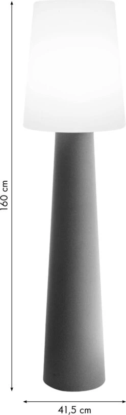 No. 1 - 160 Cm, Stehlampe (LED), Weiß
