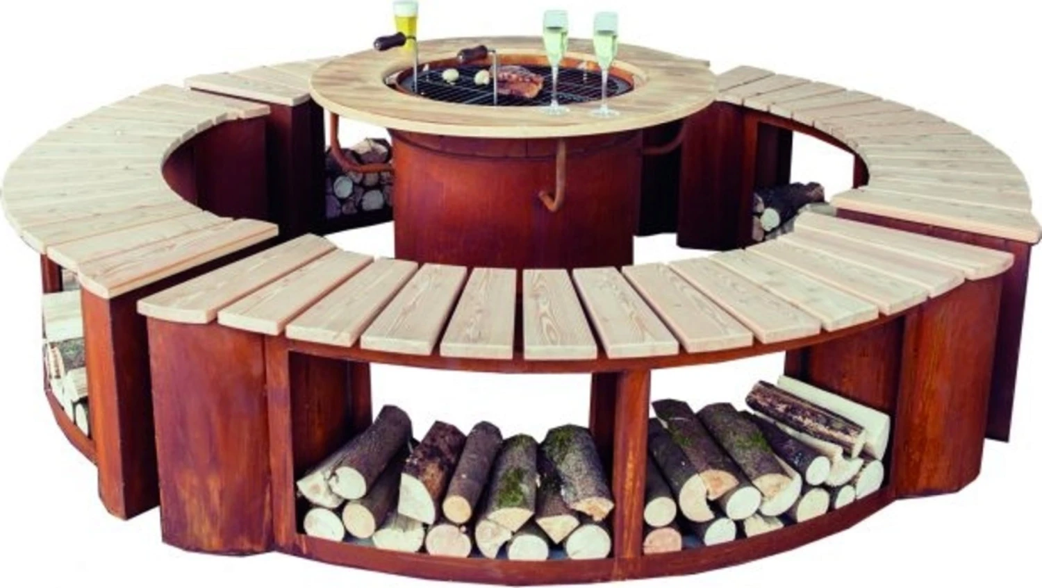 Grill/Feuerstelle "Freiburg" – Bild 4