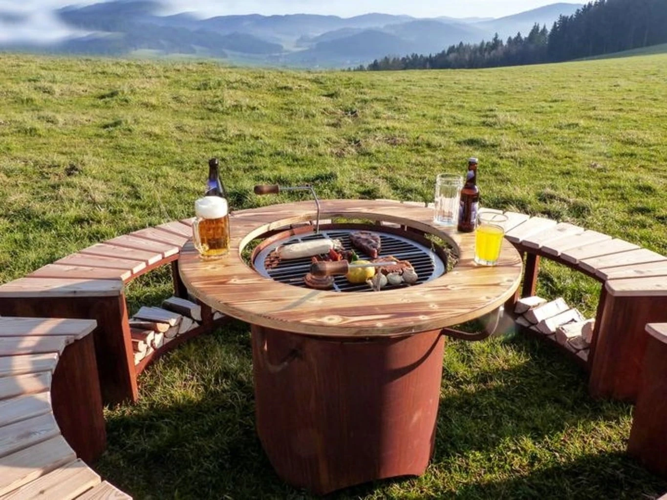 Grill/Feuerstelle "Freiburg" – Bild 2