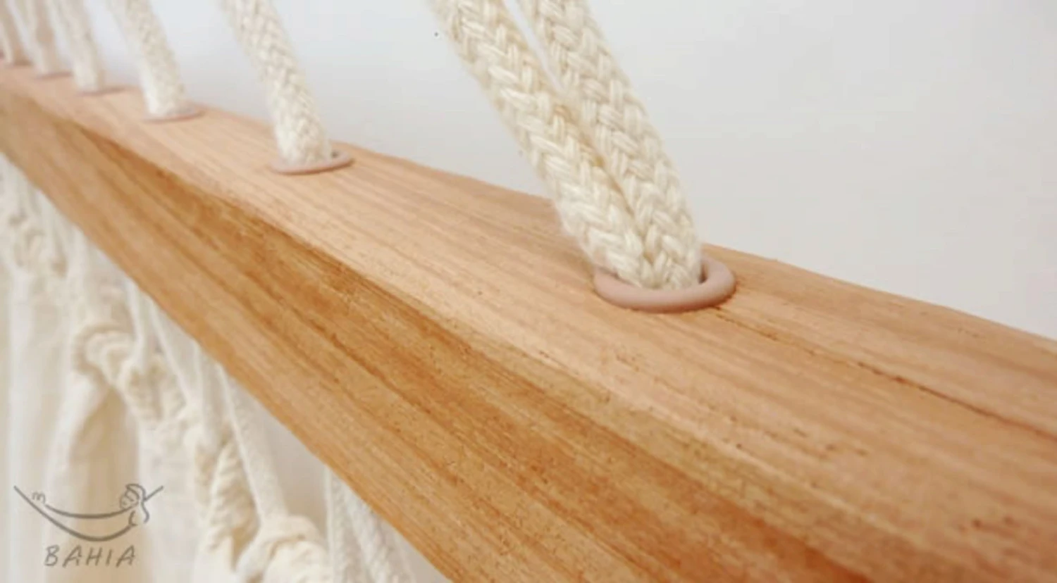 Stabhängematte Natural – Bild 3