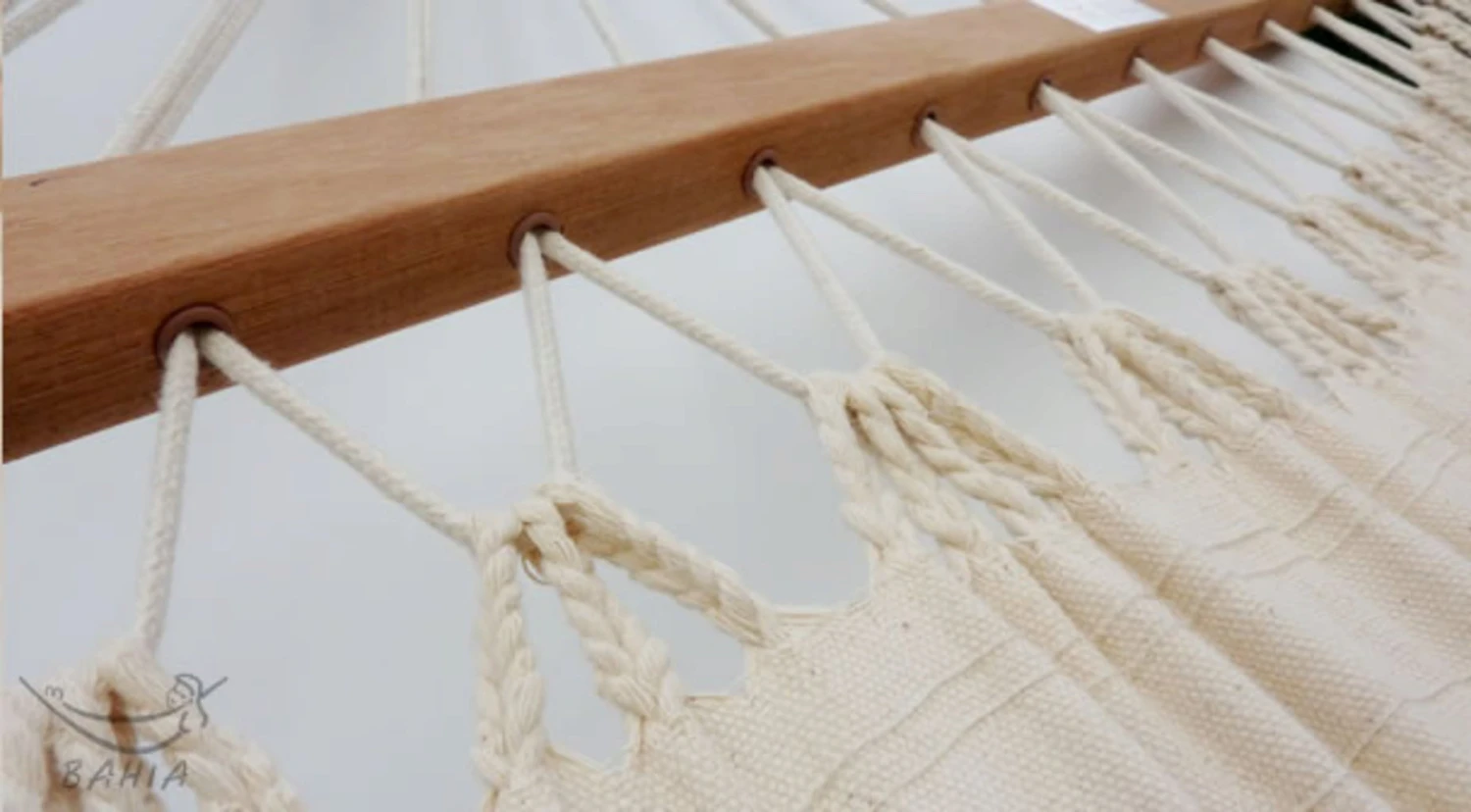 Stabhängematte Natural – Bild 4