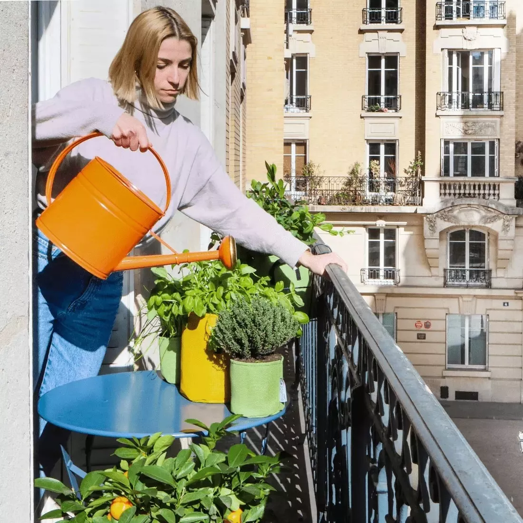 Pflanztasche Aus Geotextil ∅ 30 Cm, Grün – Bild 8