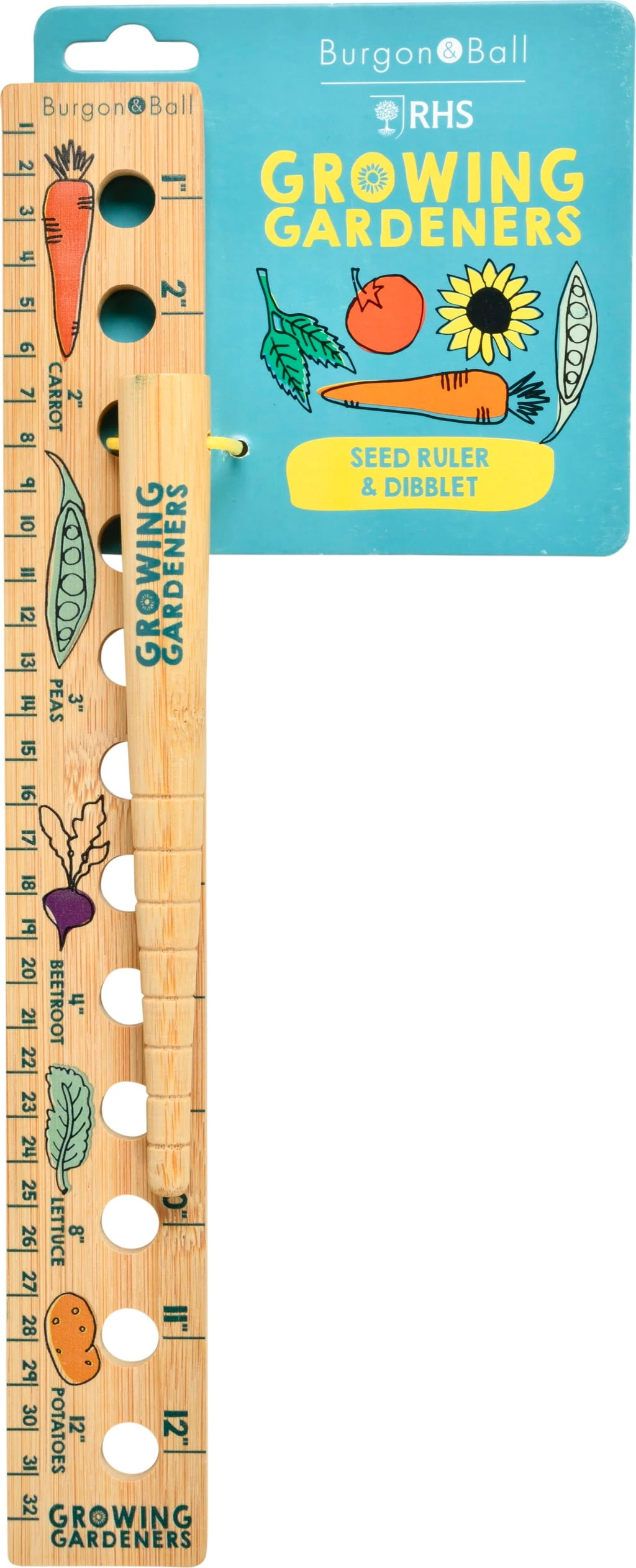 Pflanzlineal & Setzholz Für Kinder – Bild 7