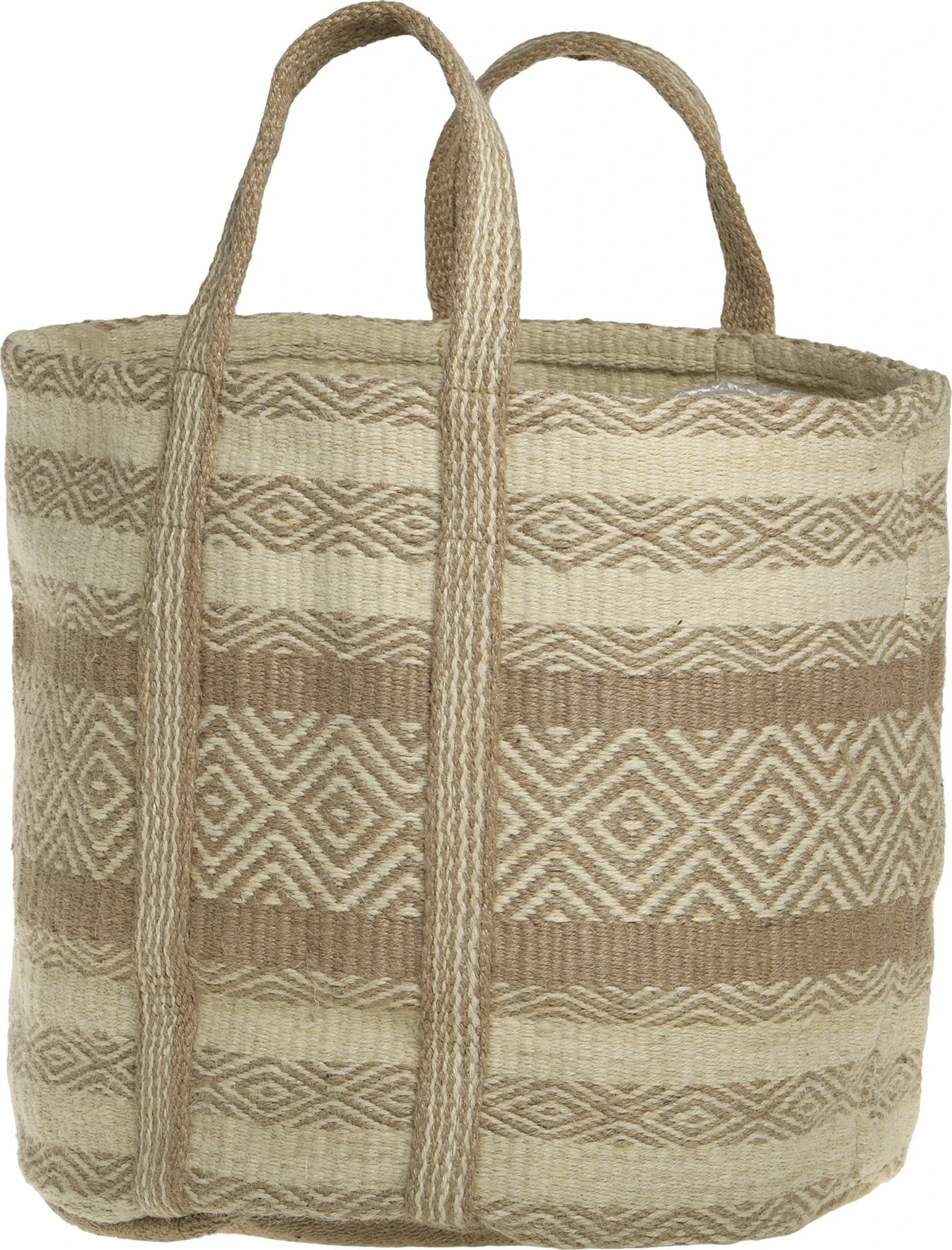 Korb Mit Henkel, Braun – Bild 6