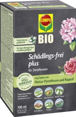 Compo Schädlings-frei Plus Für Zierpflanzen, 100 Ml - Reg-Nr.: 3141-901