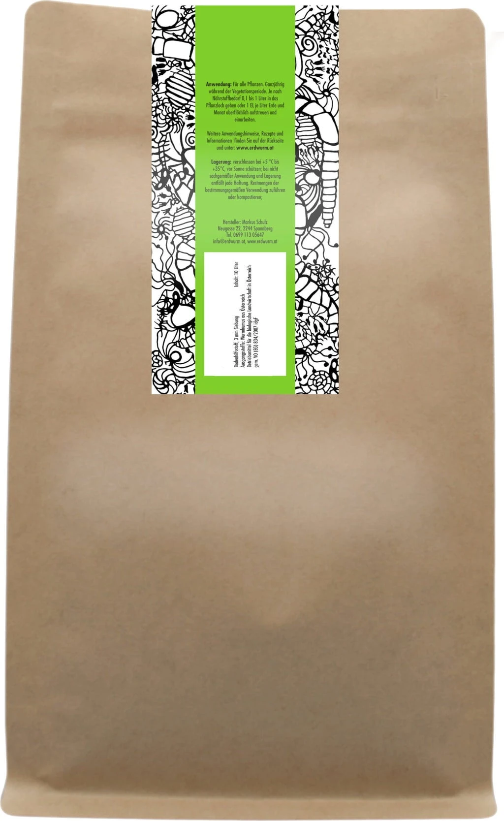 Regenwurmhumus, 10 Liter – Bild 5