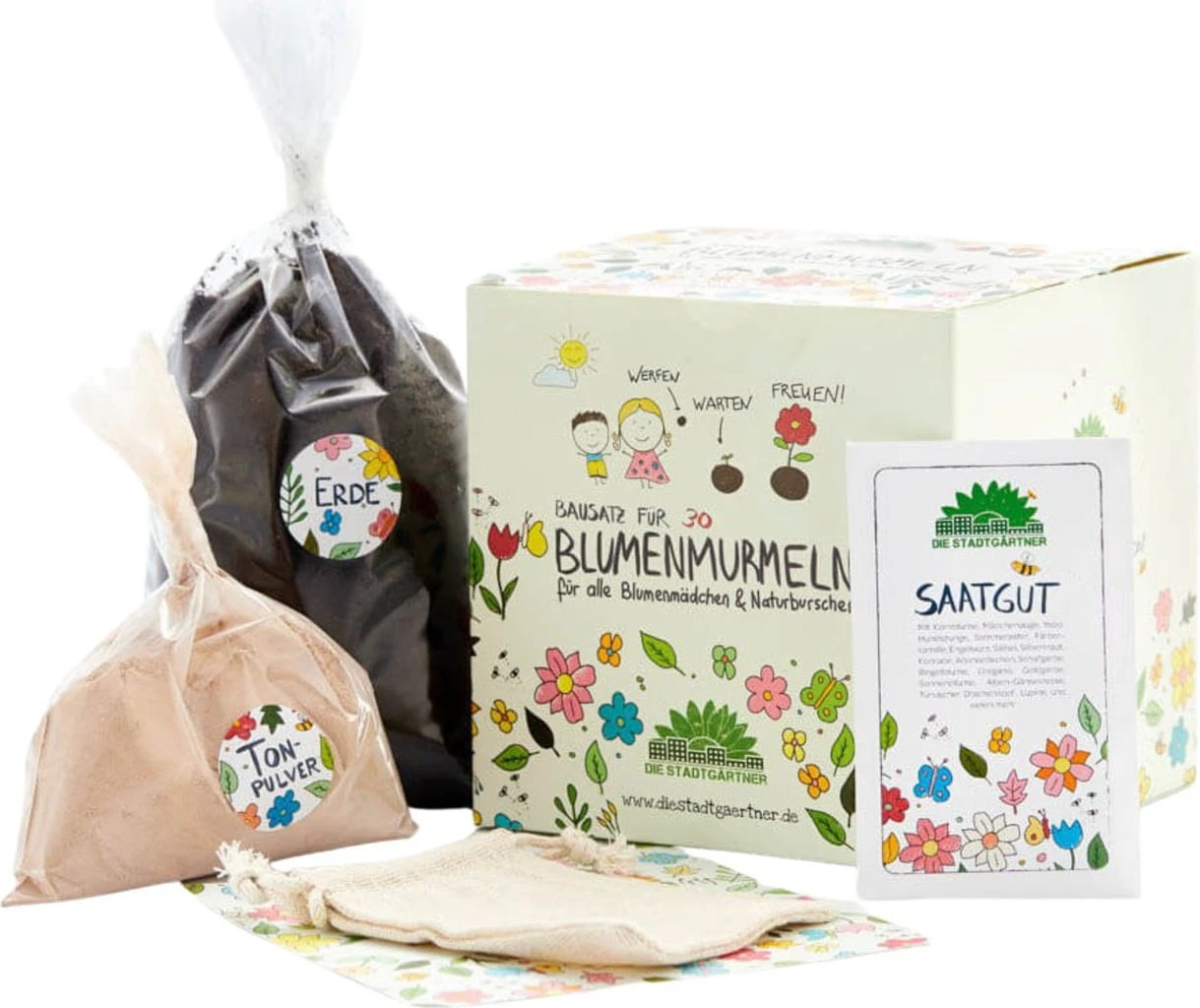 Blumenmurmeln Bausatz – Bild 6