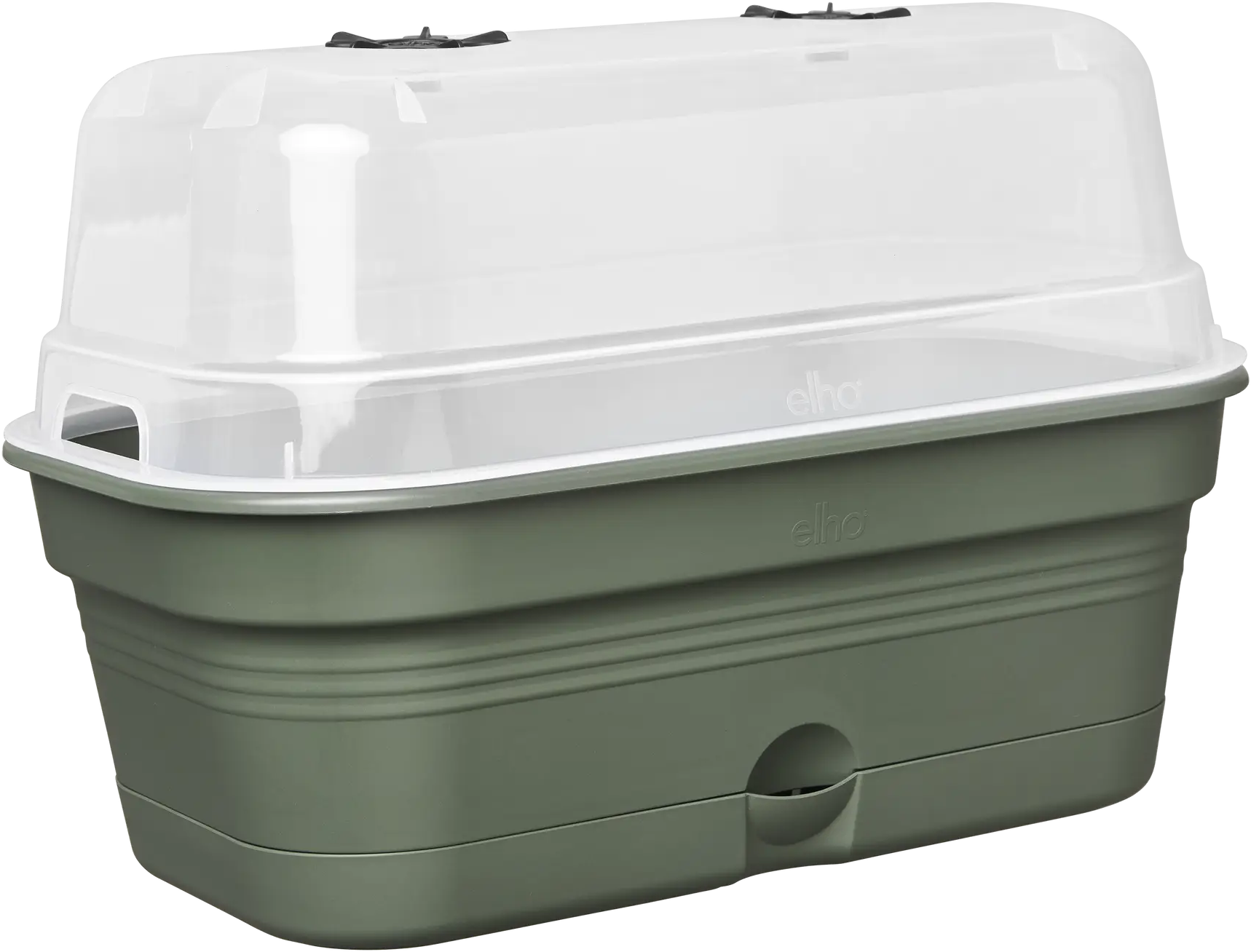 Elho Anzuchtschalen-Set Green Basics Allin1 - M, Laubgrün – Bild 6