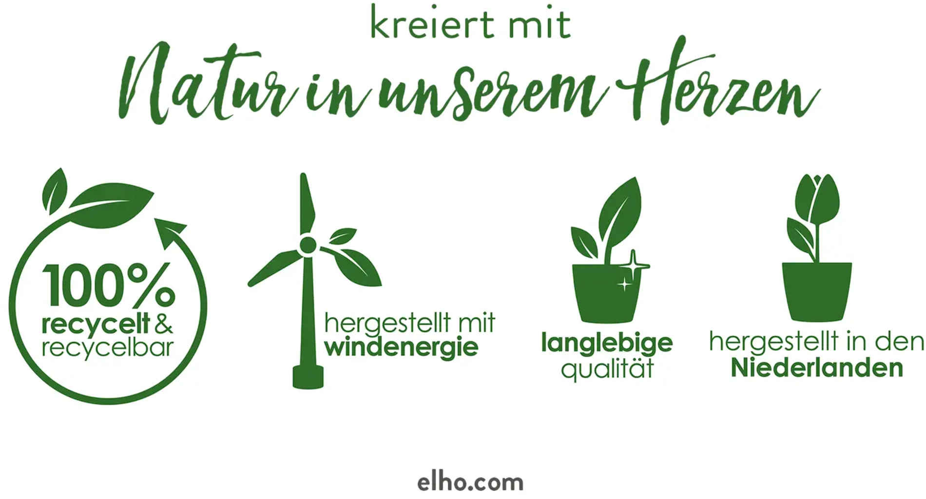 Elho Green Basics Anzucht-Untersetzer M, Lebhaft Schwarz – Bild 4