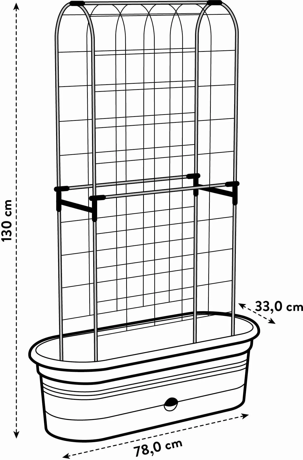 Elho Green Basics Veggie Wall 80 Cm – Bild 6