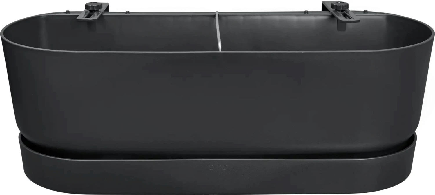 Elho Greenville Easy Balcony 52 Cm, Living Schwarz – Bild 3