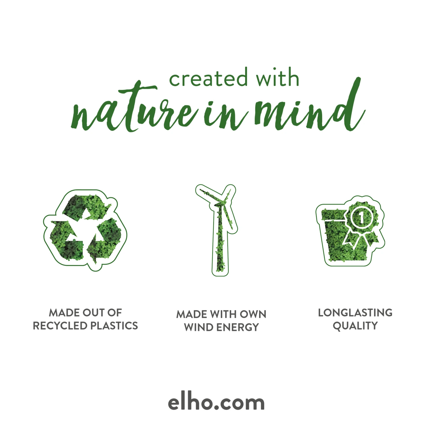 Elho Pflanzkasten Vivo Next Lang - 60 Cm, Living Schwarz – Bild 8