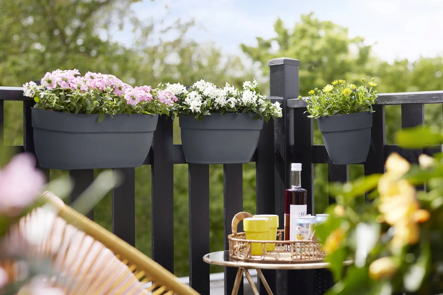 Elho Vibia Campana Easy Hanger Large, Anthrazit – Bild 4