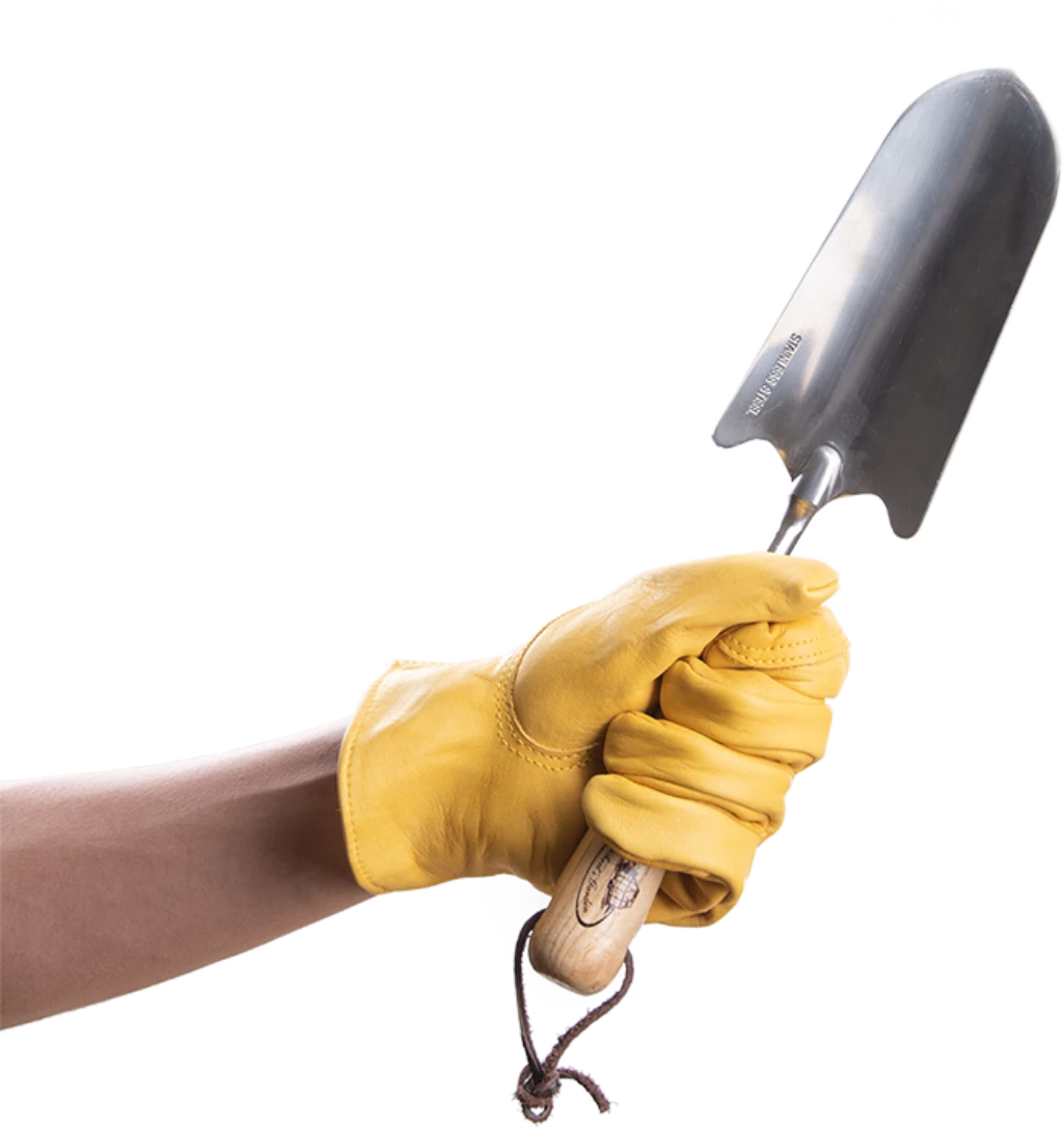 ESSCHERT DESIGN Gartenhandschuhe Aus Rindleder, M – Bild 3