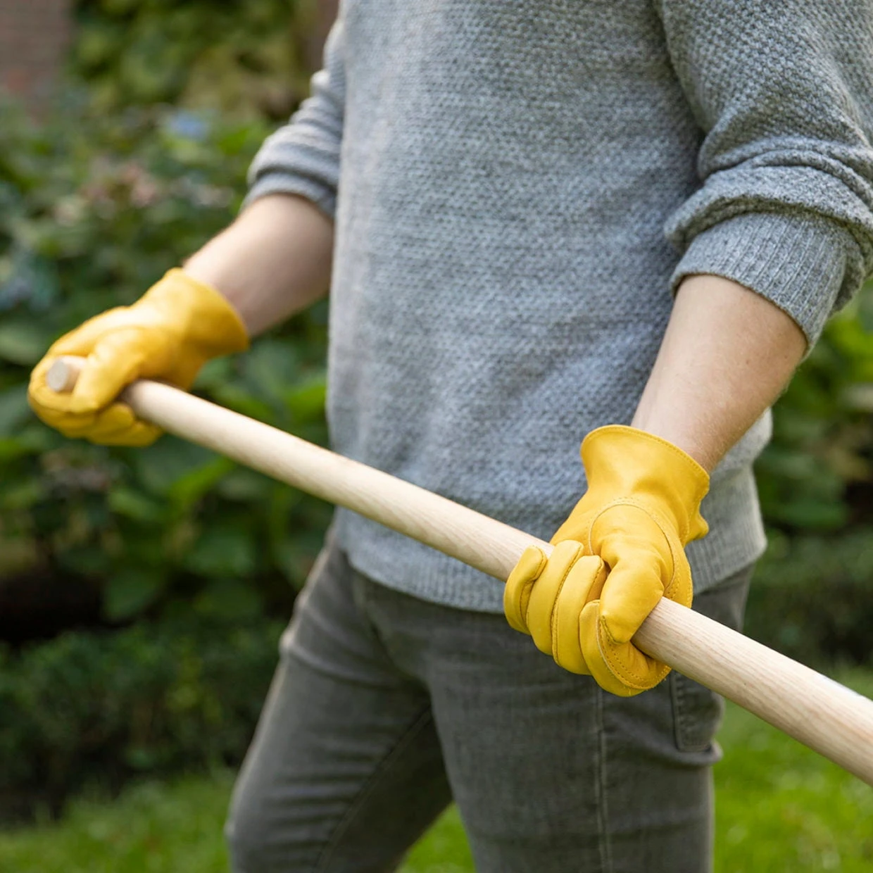 ESSCHERT DESIGN Gartenhandschuhe Aus Rindleder, M – Bild 2