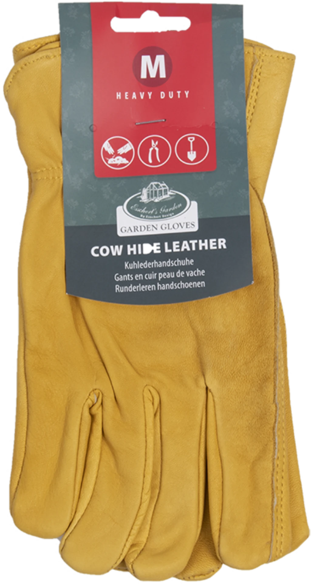 ESSCHERT DESIGN Gartenhandschuhe Aus Rindleder, M