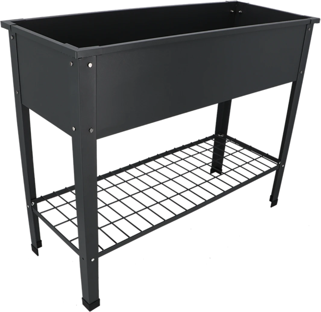 ESSCHERT DESIGN Hochbeet Metall Anthrazit, L – Bild 2