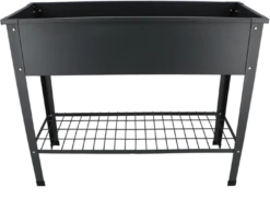 ESSCHERT DESIGN Hochbeet Metall Anthrazit, L