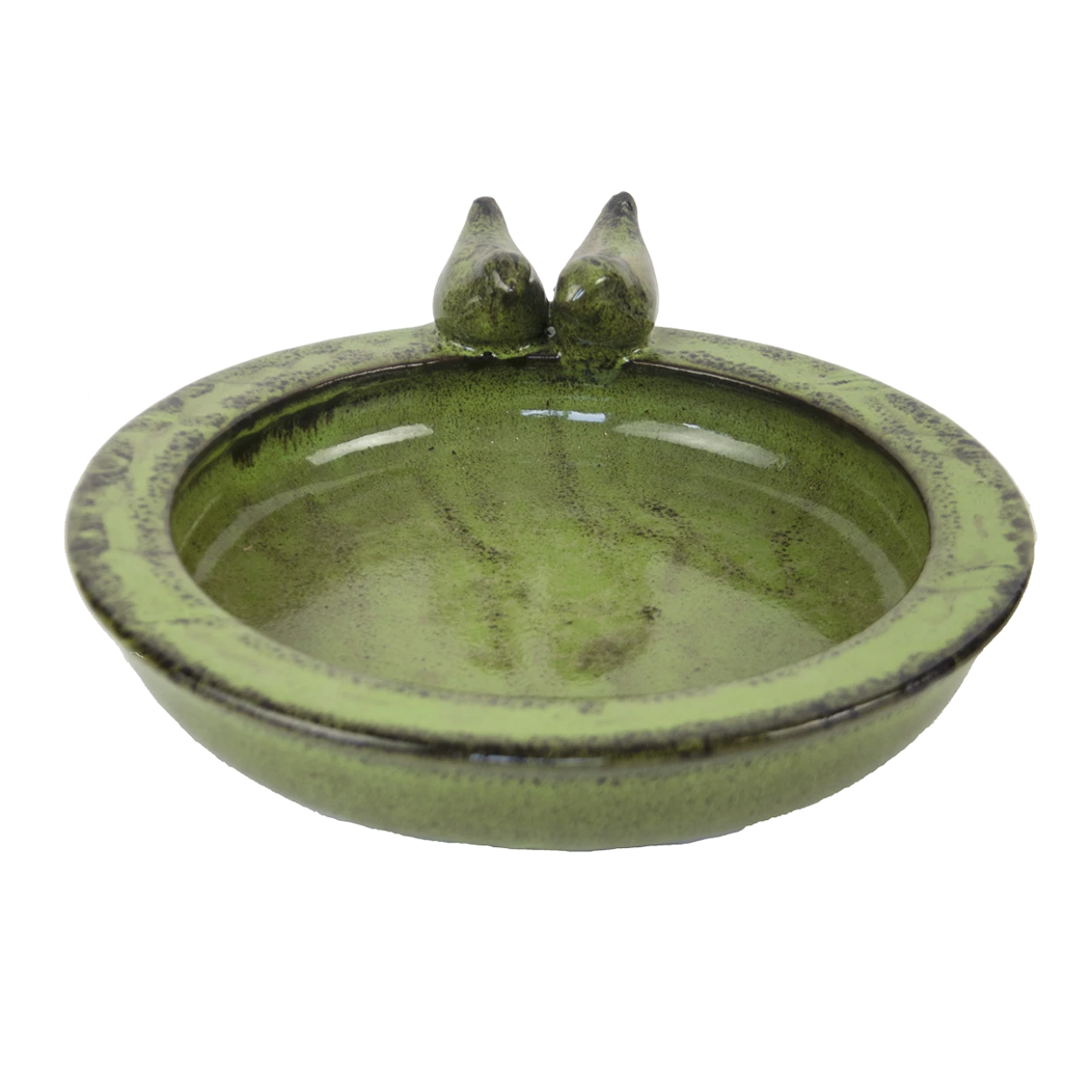 ESSCHERT DESIGN Vogelbad, Grün