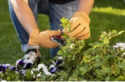 Felco Arbeitshandschuhe Aus Durchstossfestem Rindsleder, M