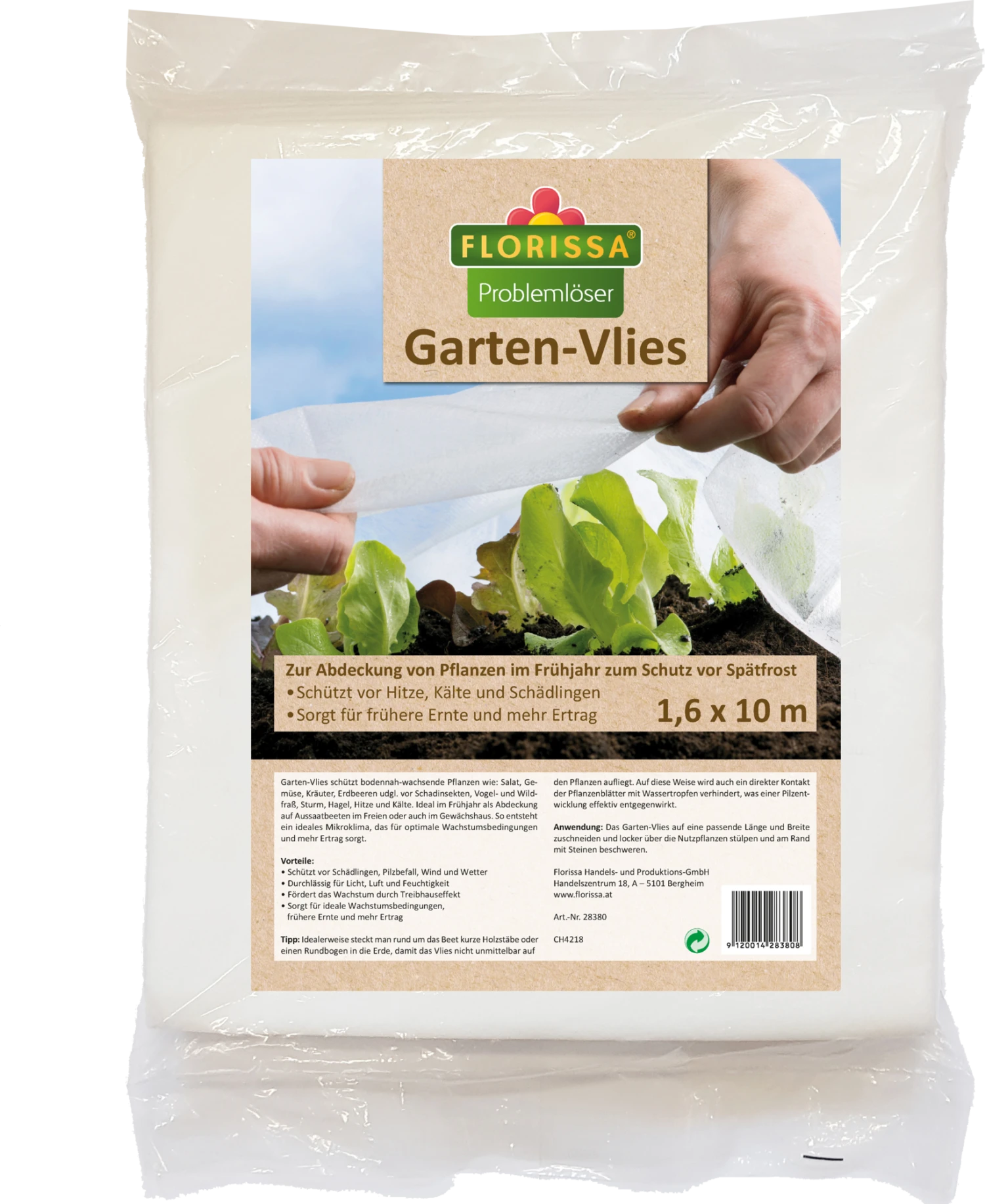 Garten-Vlies, 1,6 X 10 M