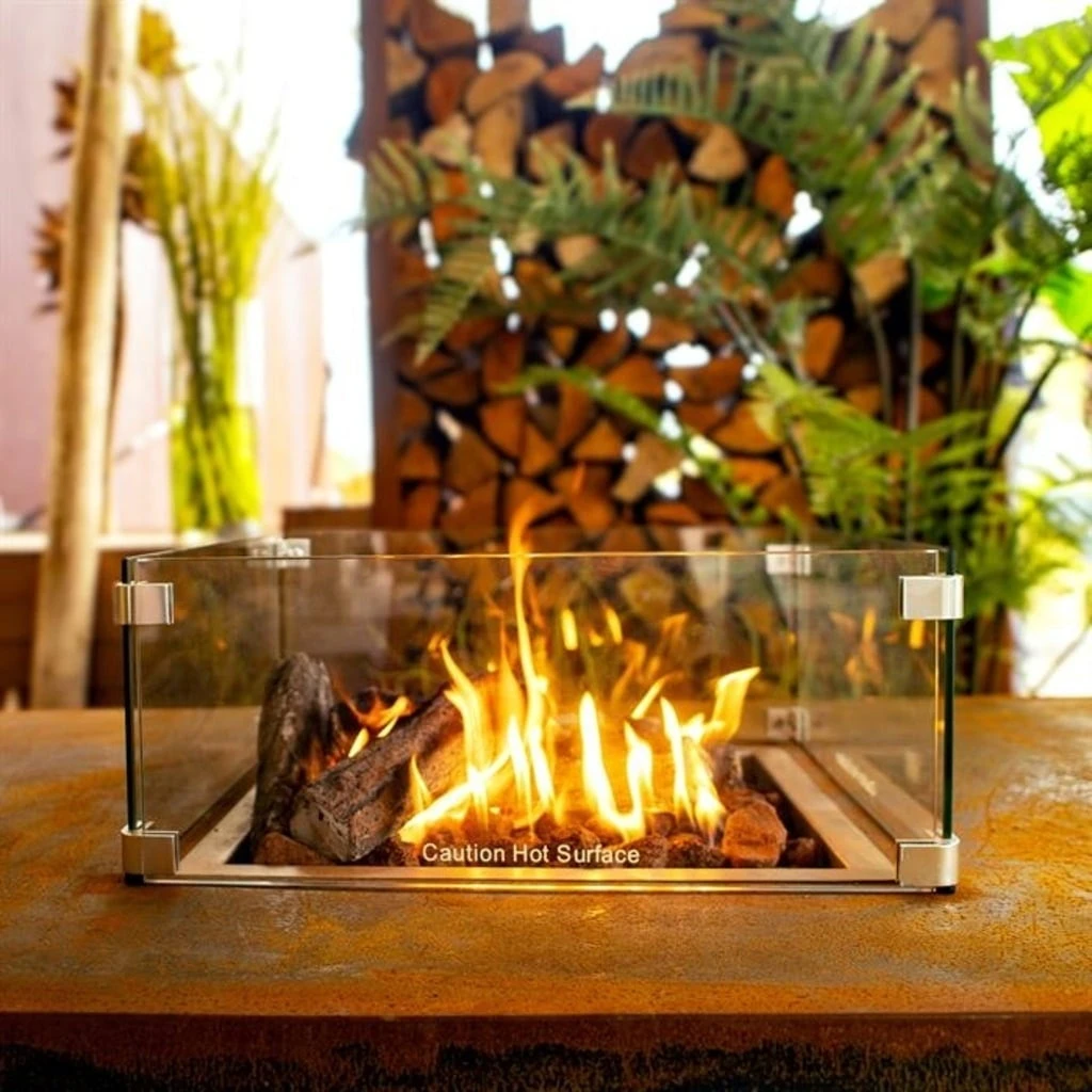 Gaskamin "Brann" Tisch, 80 X 80 X 50 Cm – Bild 2