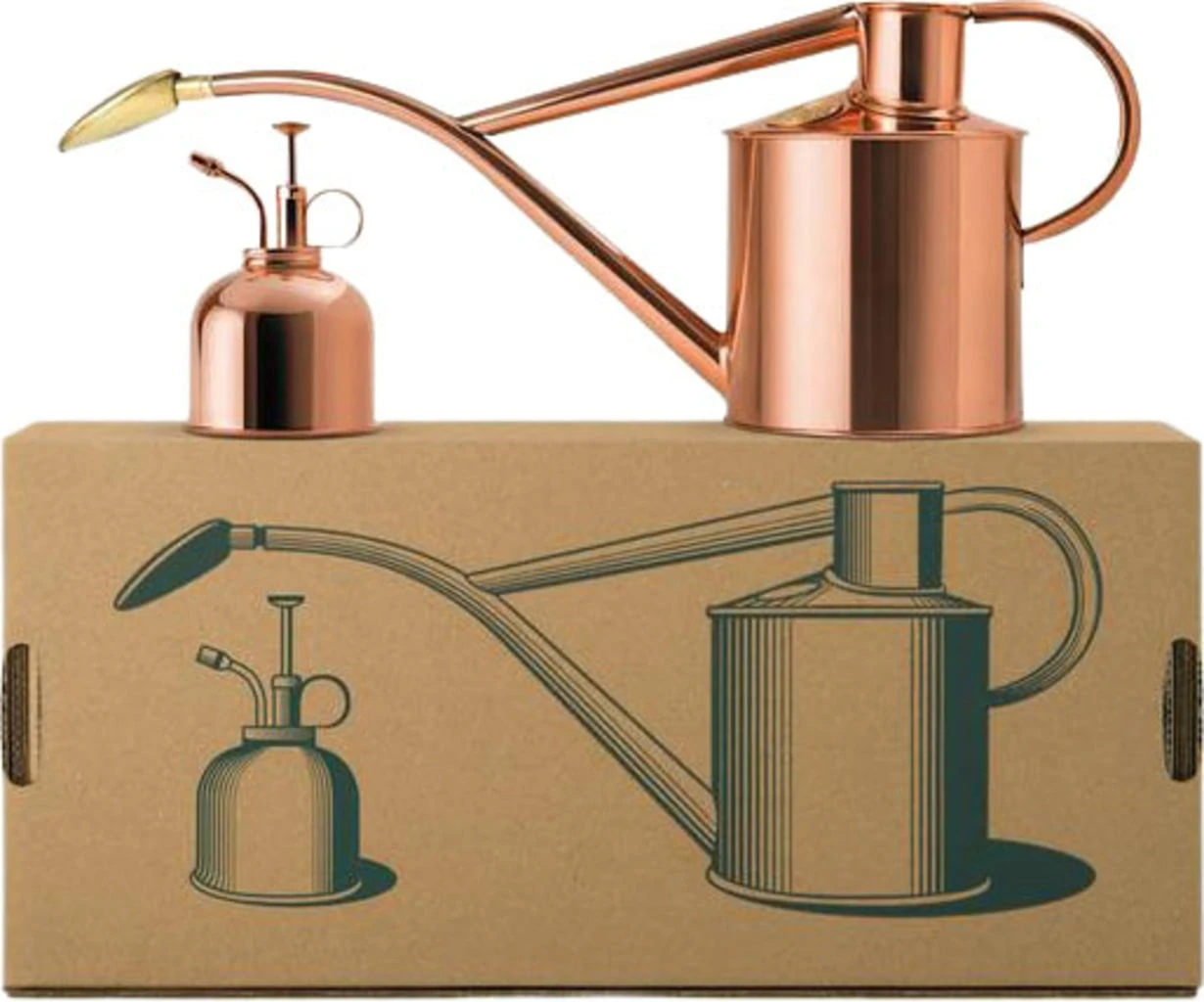 Kupfer Gießkanne & Sprüher Set "Classic", Kupfer – Bild 3