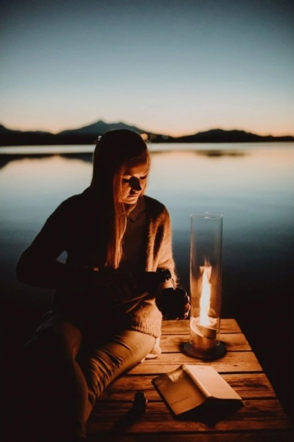 SPIN 120 Tischfeuer Grau, Höfats SPIN 120 Grau – Bild 4