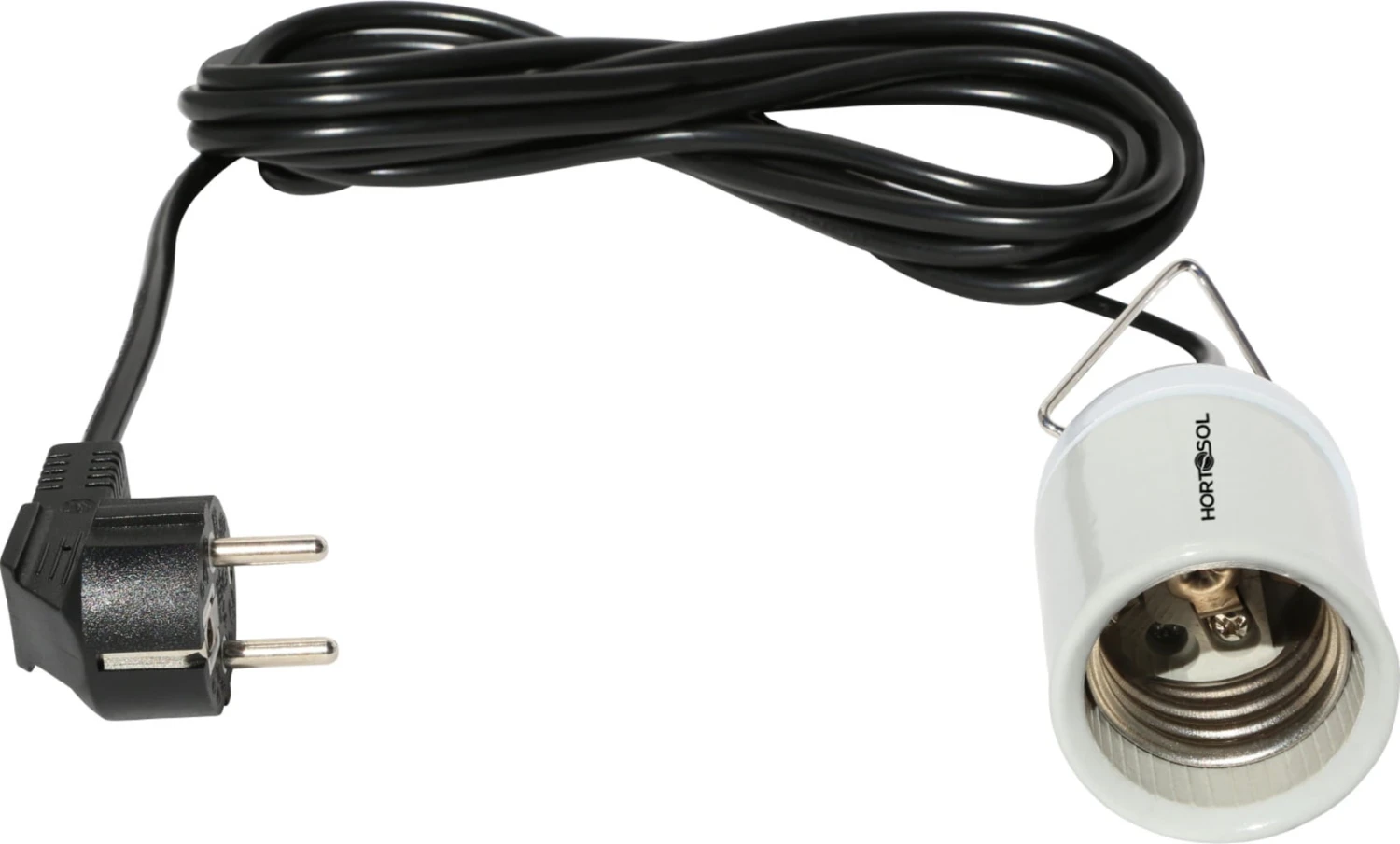 E40 Lampenaufhänger Verkabelt 4m – Bild 7