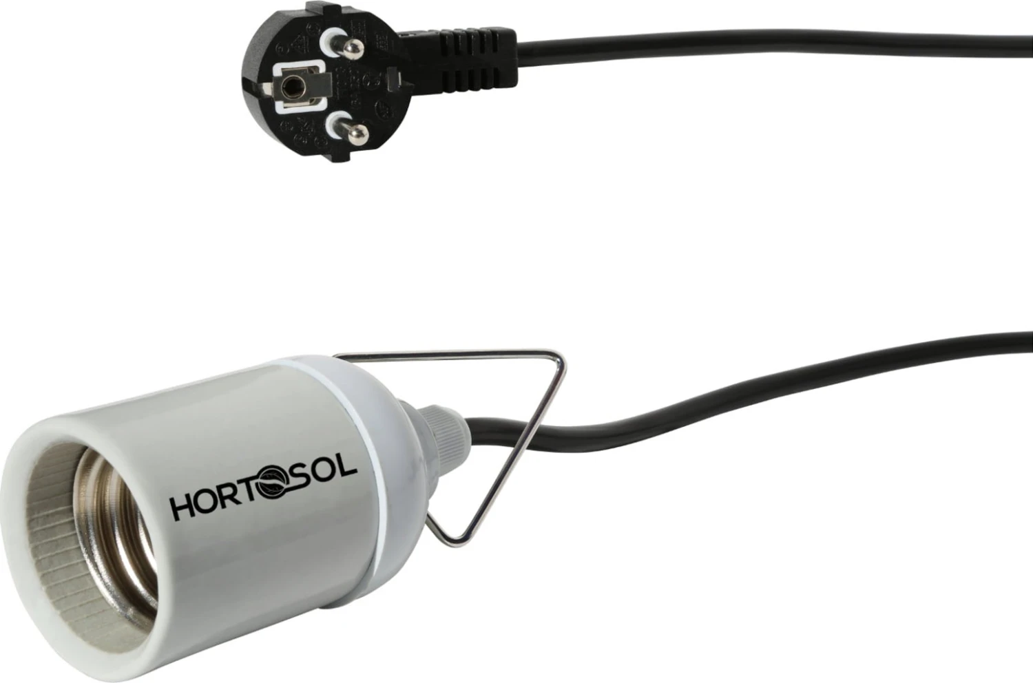 E40 Lampenaufhänger Verkabelt 4m – Bild 4