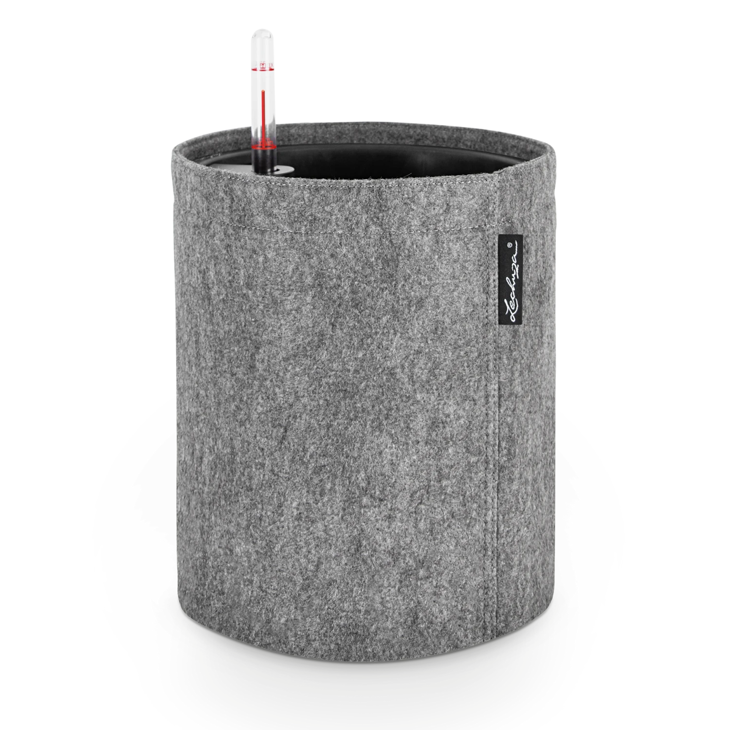 LECHUZA Pflanzgefäß TRENDCOVER "Filz" 23, Dark Grey – Bild 2