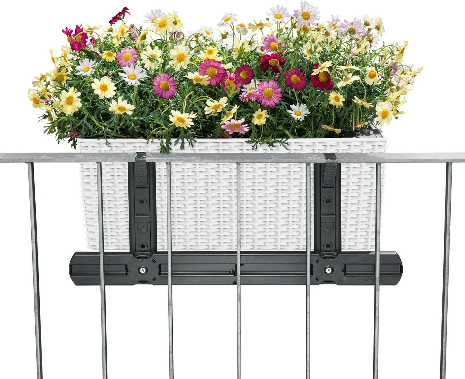 LECHUZA Pflanzgefäß BALCONERA Cottage 80, Weiß – Bild 10