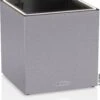 LECHUZA Pflanzgefäß CANTO Stone 30 LED Low, Steingrau