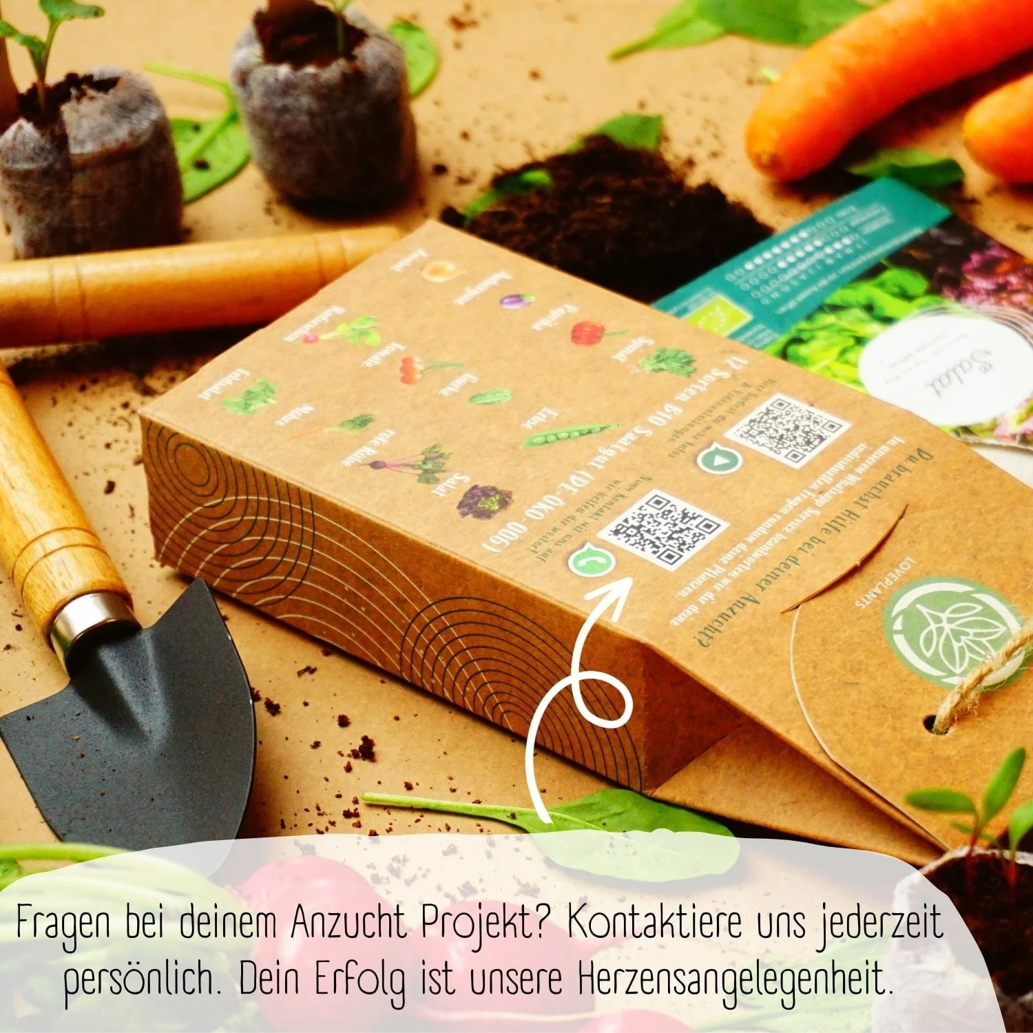 Bio Hochbeet & Balkon Gemüse Samen Set – Bild 3