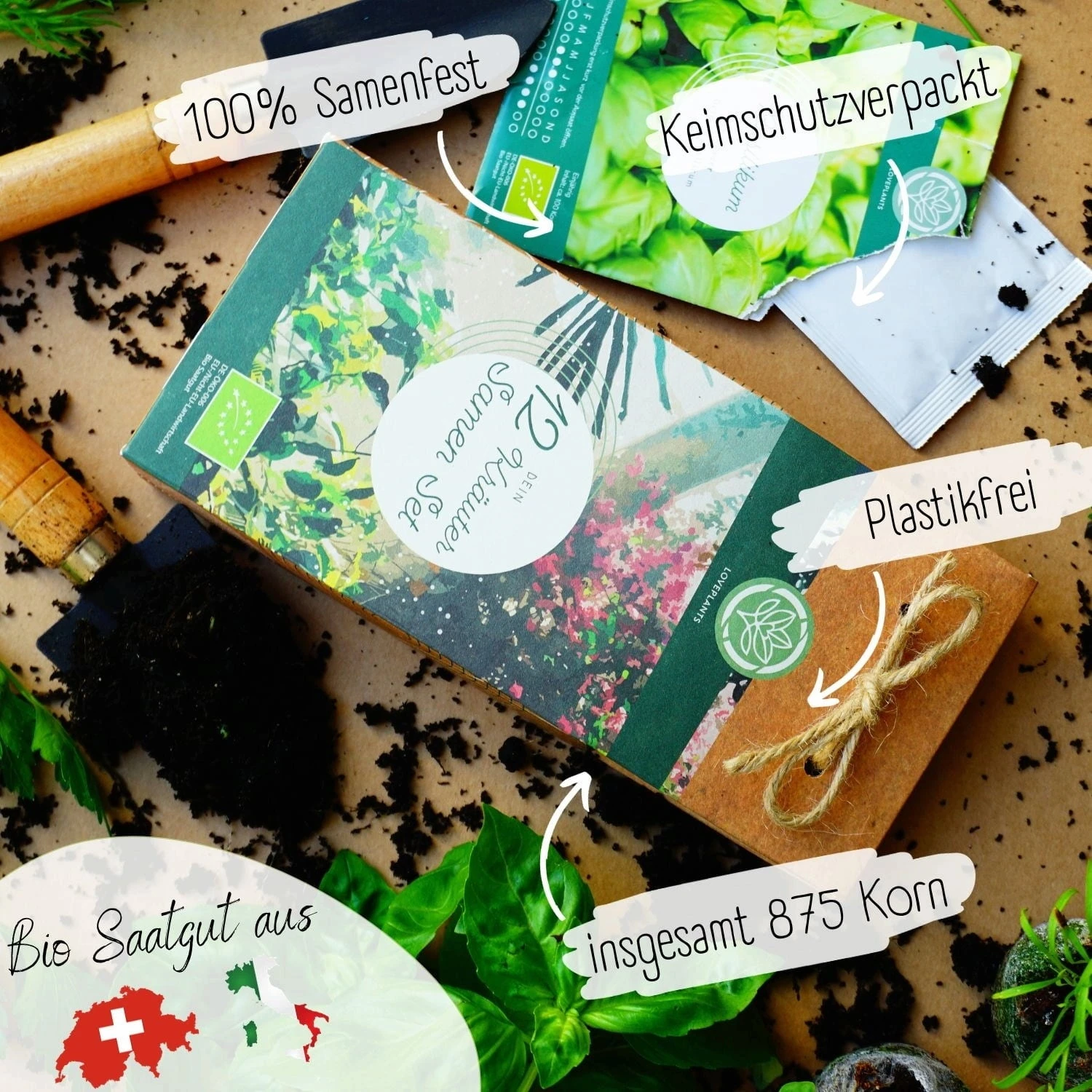 Bio Kräutersamen Set – Bild 3