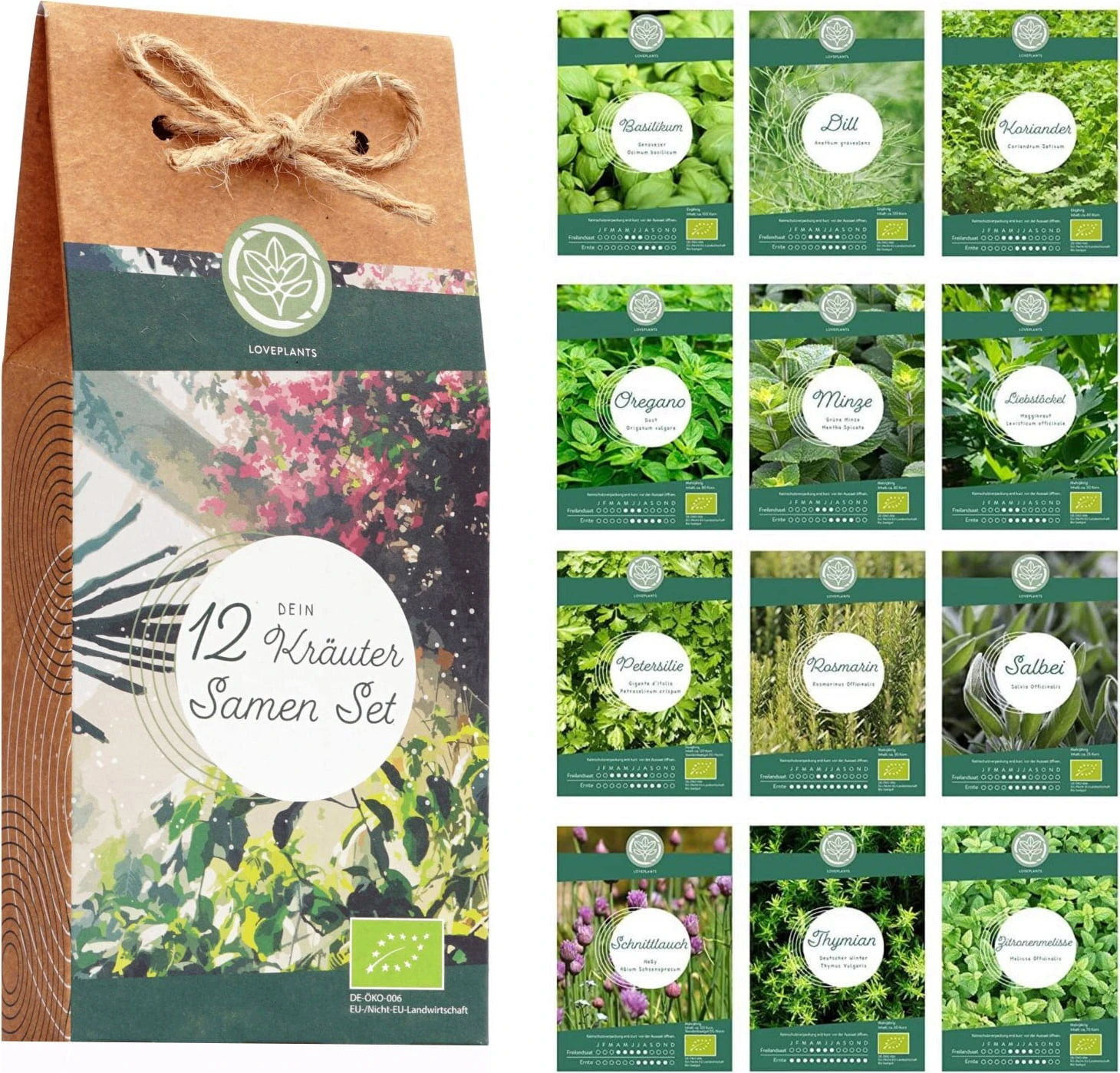 Bio Kräutersamen Set