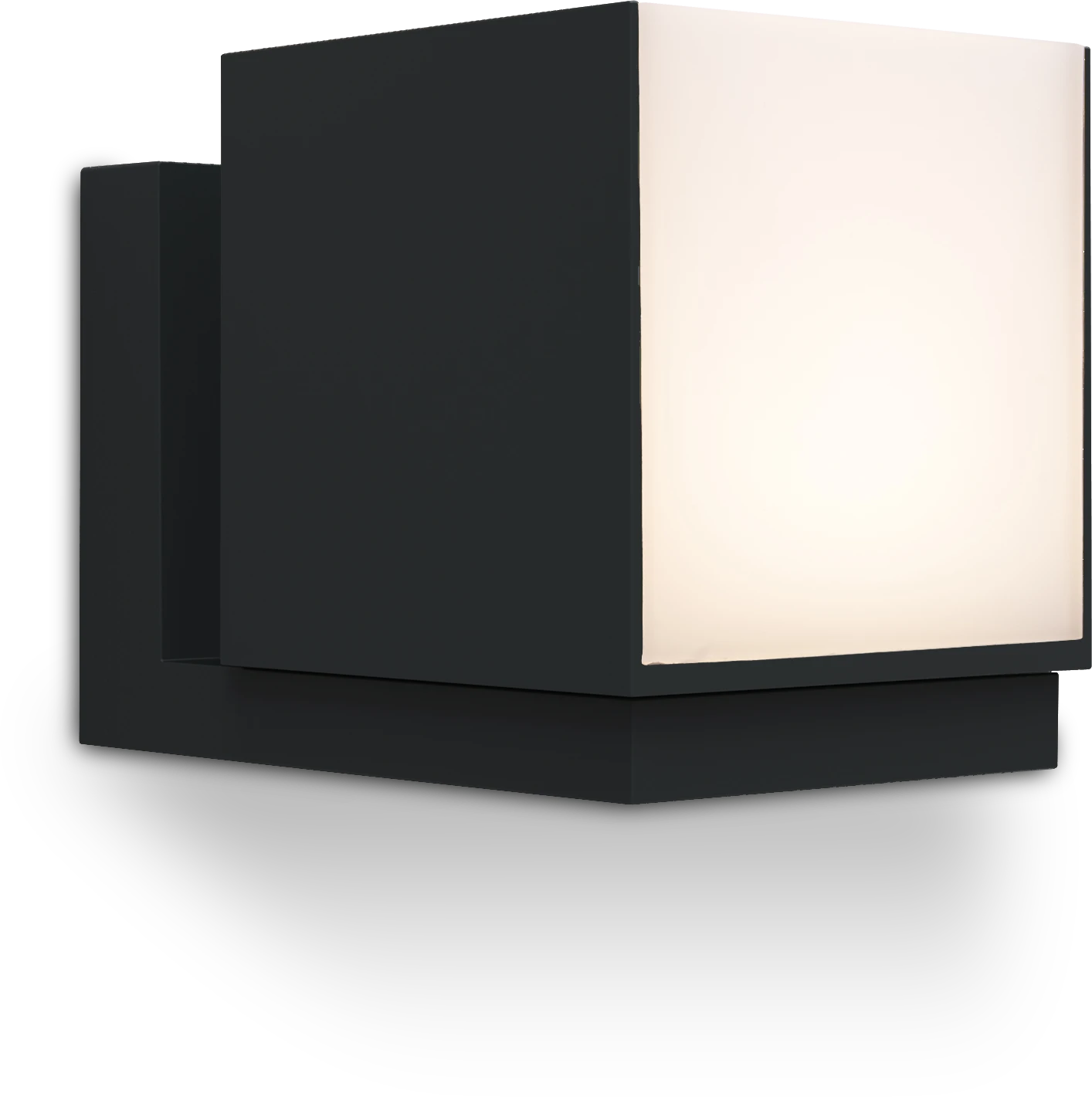 LED-Außenwandleuchte Cuba - 3000K Warmweiß, Mattschwarz – Bild 2