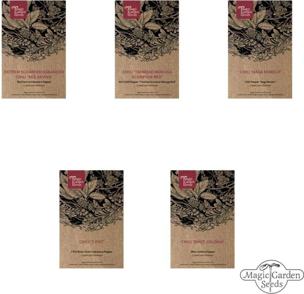 Die Schärfsten Chilisorten Der Welt - Samenset, Geschenkset – Bild 6