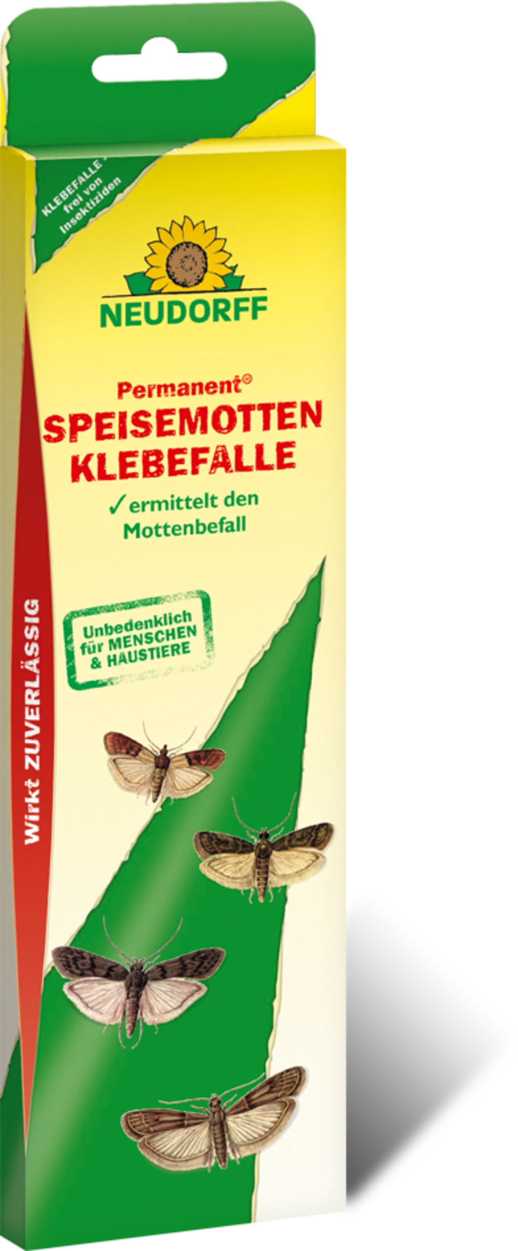 Permanent SpeisemottenKlebefalle, 3 Stück – Bild 2