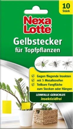 Gelbstecker, 10 Stück