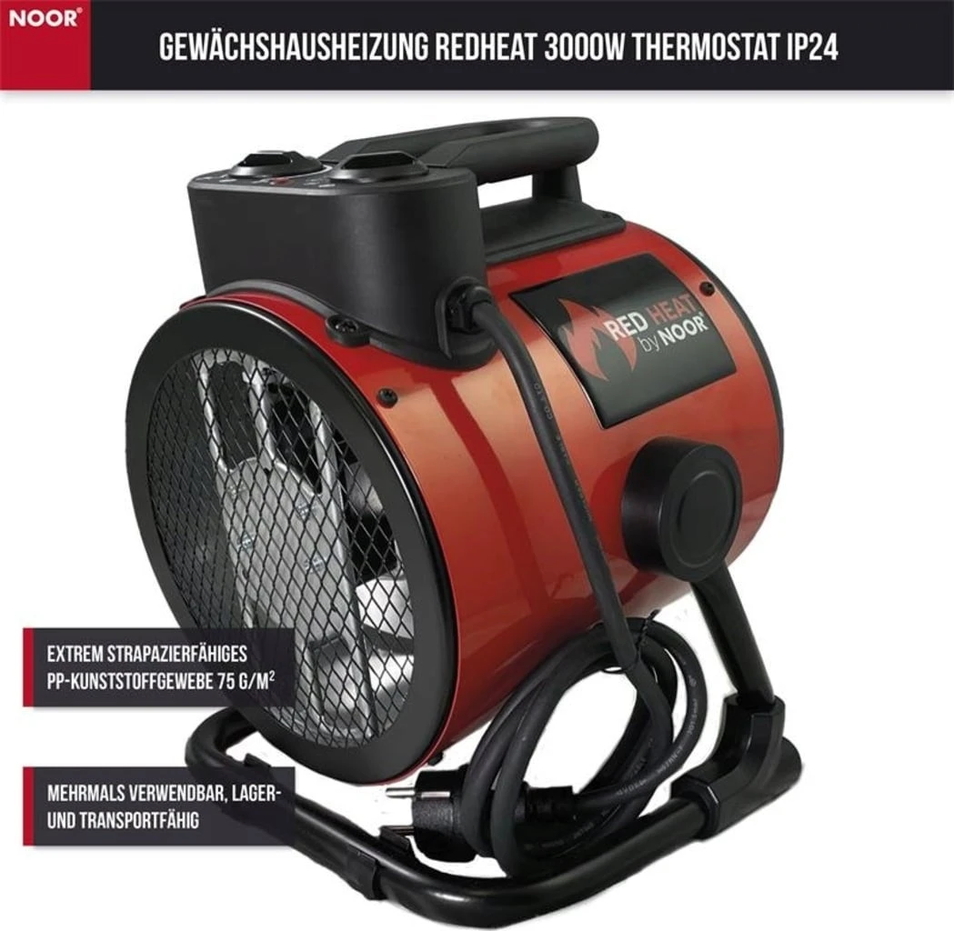 Gewächshausheizung "Redheat" – Bild 3