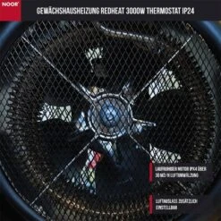 Gewächshausheizung "Redheat"