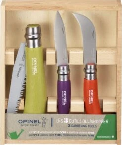 Opinel Gartenmesser Set3-teilig Klappbar