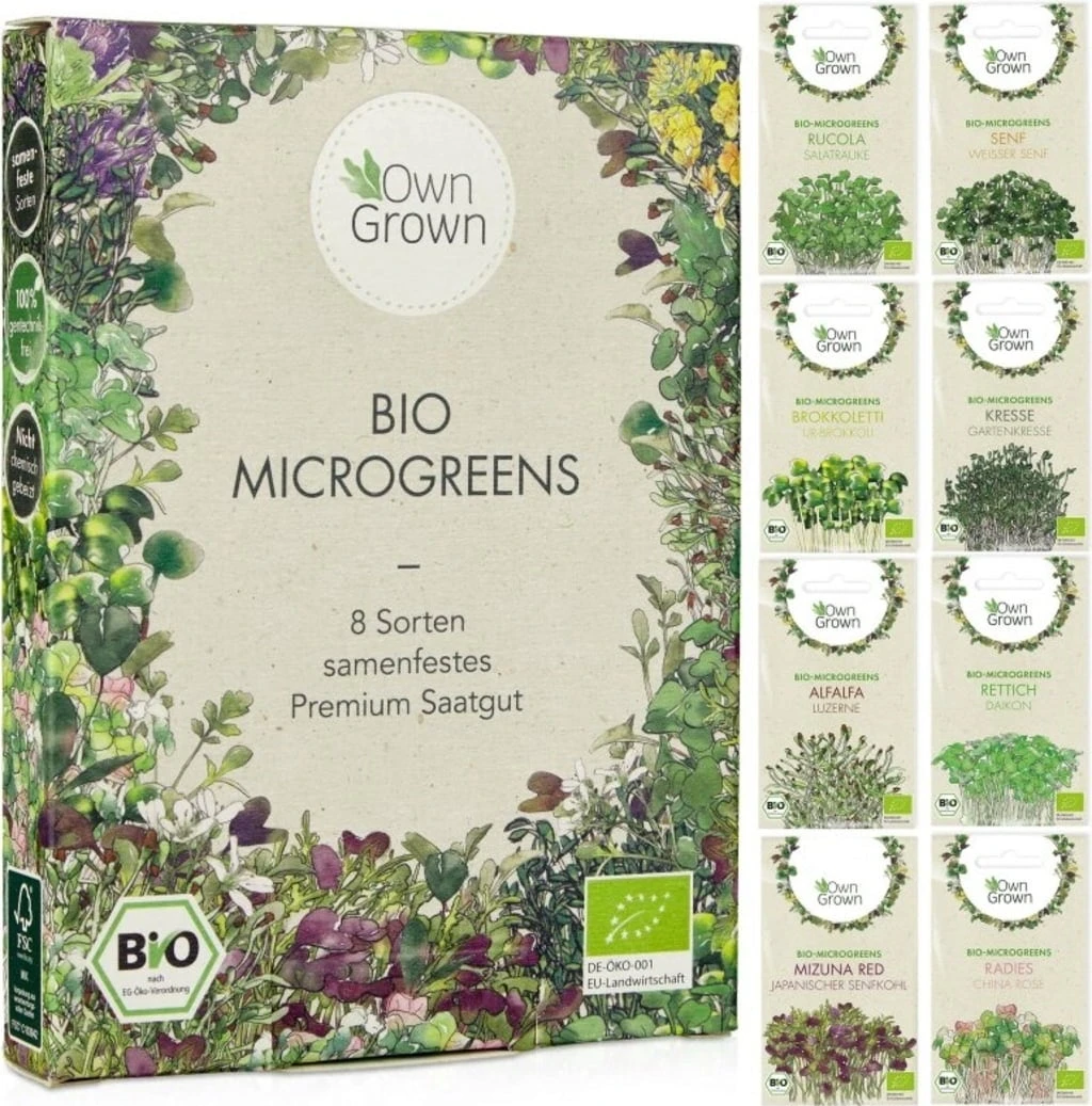 Bio Microgreens 8er Set – Bild 6