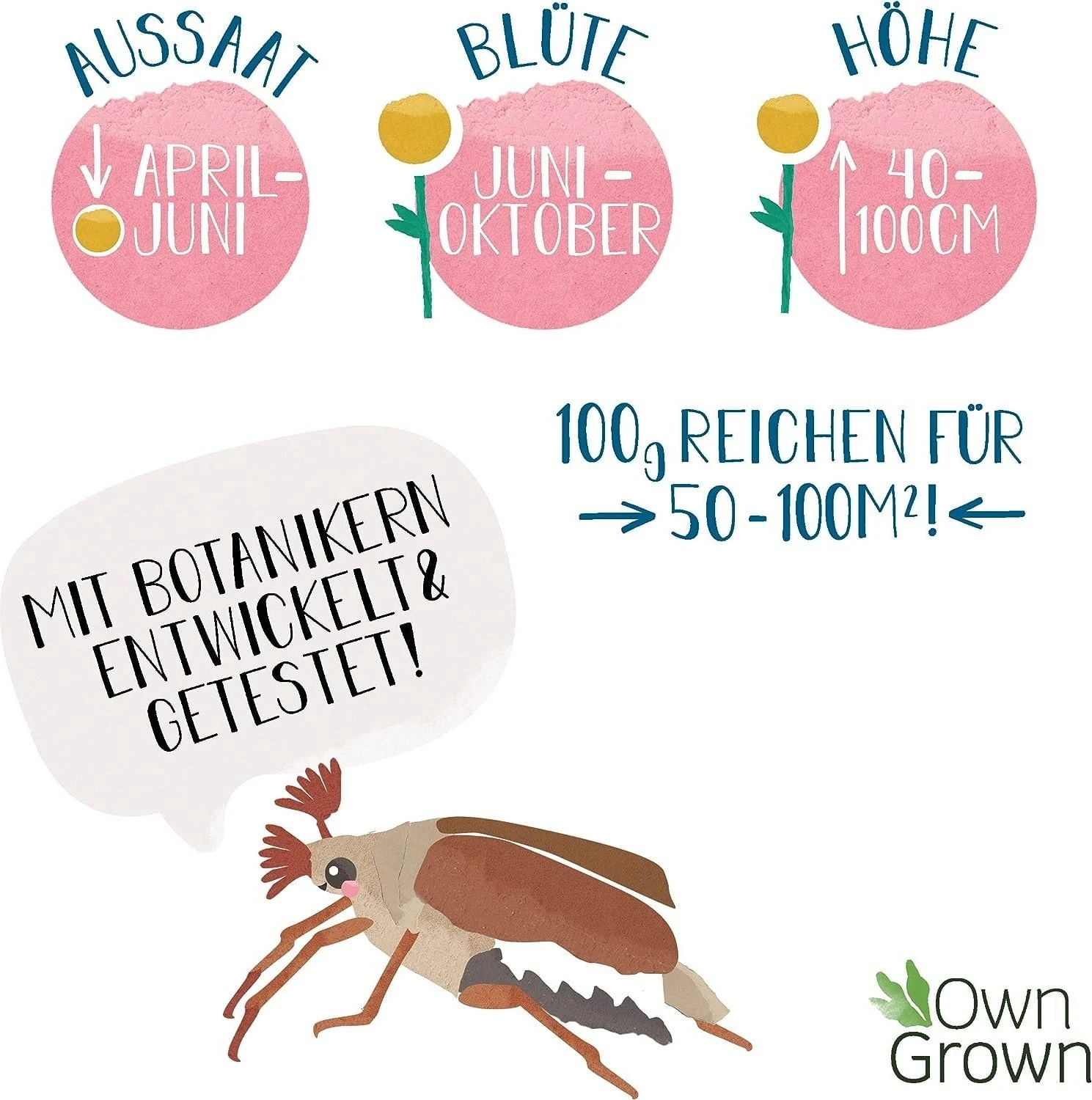 Blumenmischung "Insekteninsel" – Bild 6