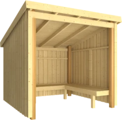 Plus Nordic Grillhütte - 5 M² - Type 1A