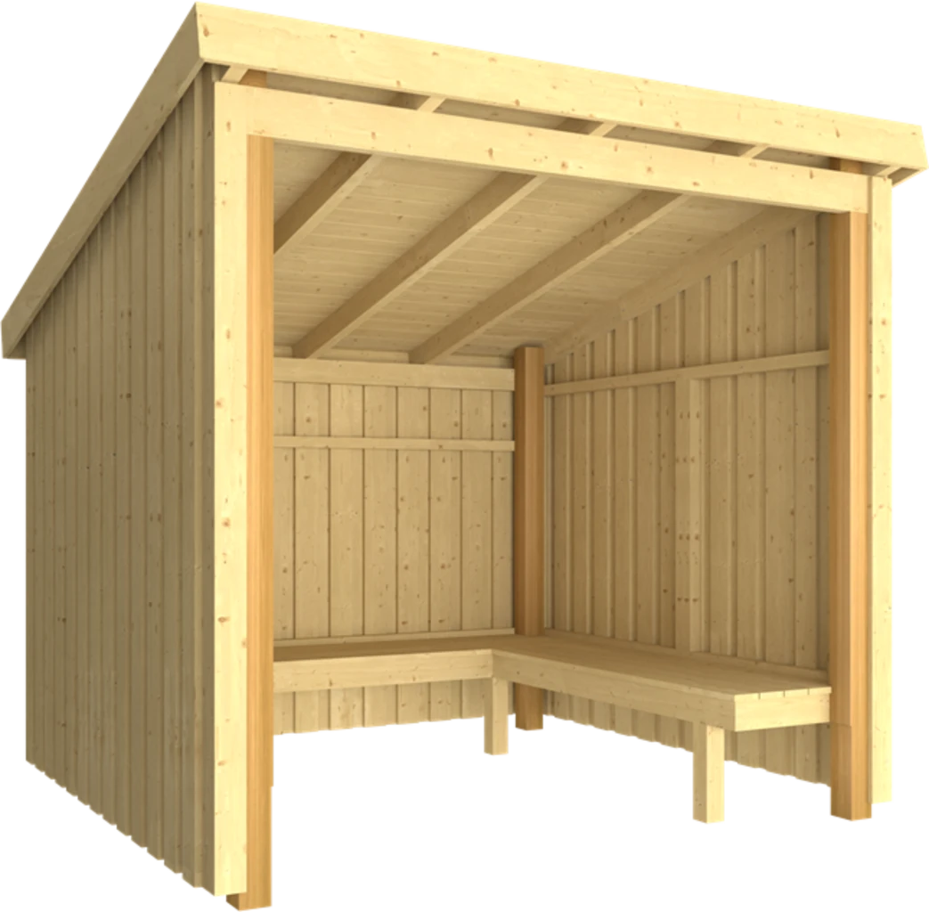 Plus Nordic Grillhütte - 5 M² - Type 1A