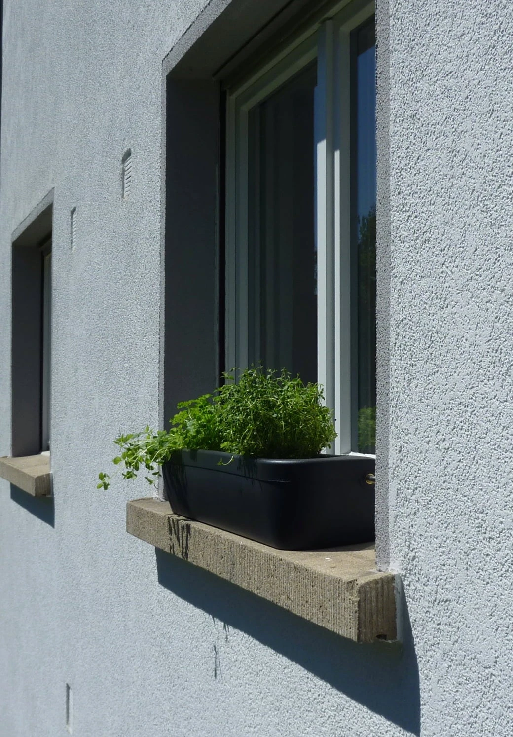 Fensterbank-Blumenkasten "Windowgreen", Graphit (anthrazit) – Bild 3